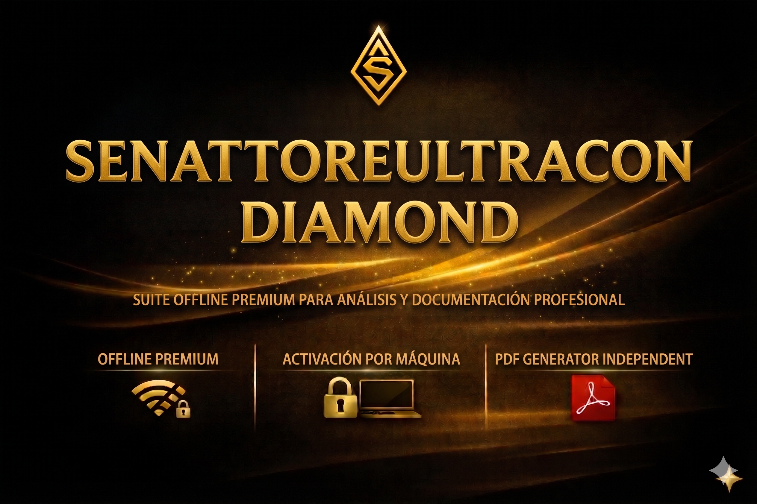 SENATTOREULTRACON DIAMOND — logo oficial